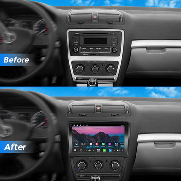 VISTA 10” Custom-Fit Car Stereo Škoda Octavia 2007-2014