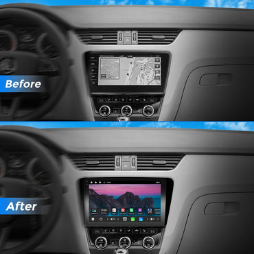 VISTA 10” Custom-Fit Car Stereo for Škoda Octavia 2015-2018