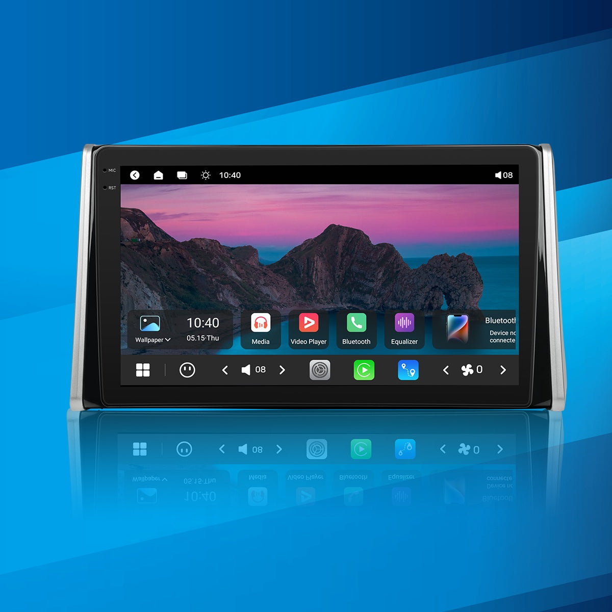 VISTA 10” Custom-Fit Car Stereo Toyota RAV4 2019-2022