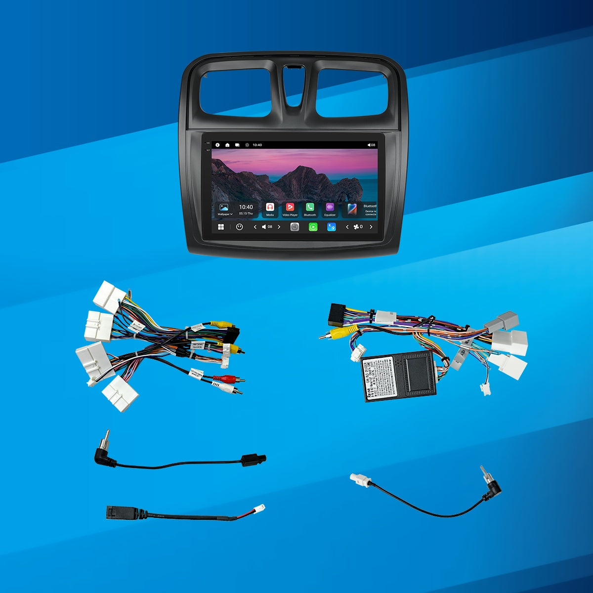 VISTA 9” Custom-Fit Car Stereo for Dacia Sandero/Logan 2012-2020(A)