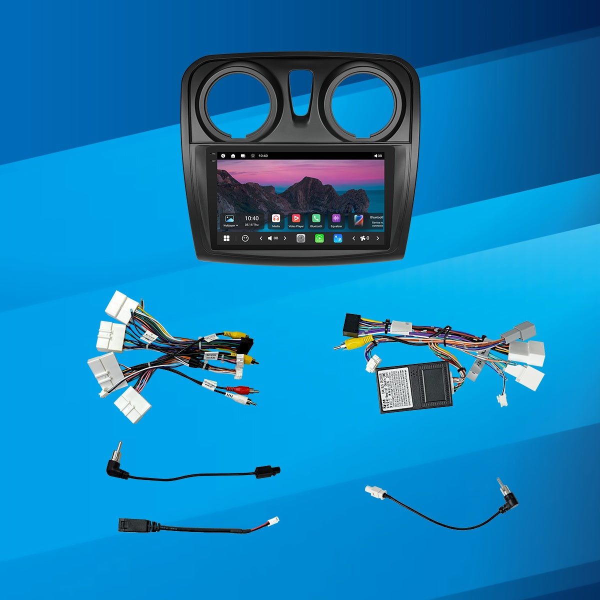 VISTA 9” Custom-Fit Car Stereo for Dacia Sandero/Logan 2012-2020(B)