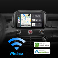 VISTA 9” Custom-Fit Car Stereo for Fiat 500X 2014-2020