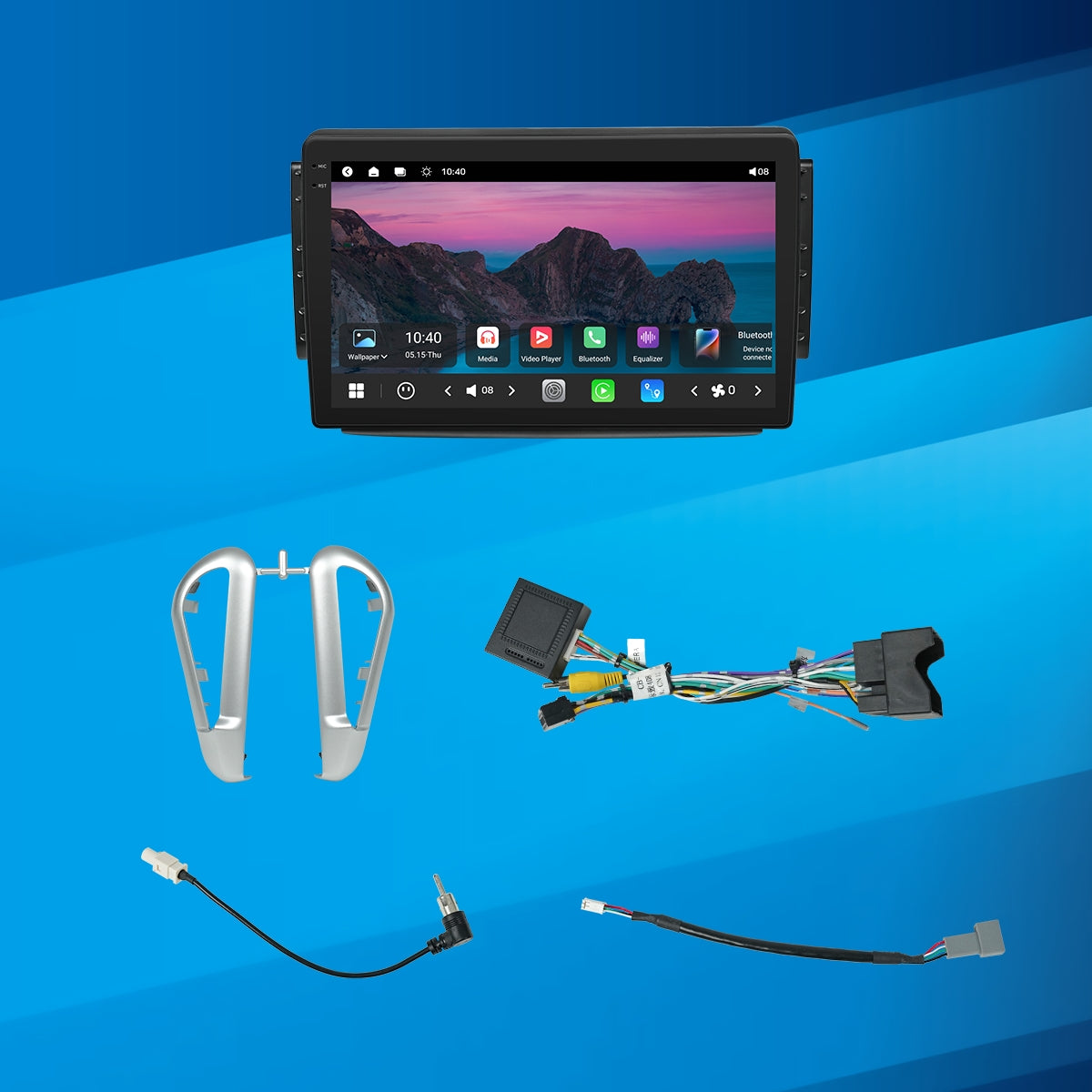 VISTA 10” Custom-Fit Car Stereo for Peugeot 2008/Peugeot 208 2012-2019