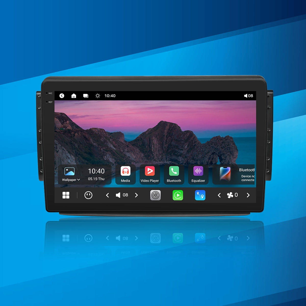 VISTA 10” Custom-Fit Car Stereo for Peugeot 2008/Peugeot 208 2012-2019