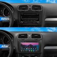 VISTA 9” Custom-Fit Car Stereo for Volkswagen Golf 6 2009-2012