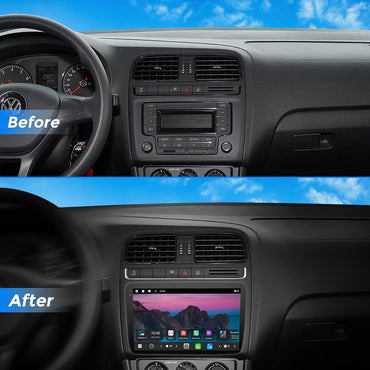 VISTA 9” Custom-Fit Car Stereo for Volkswagen Polo 2009-2018